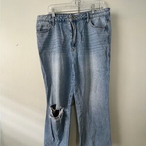 Flying Monkey Light Blue Denim